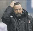  ??  ?? 0 Derek Mcinnes: Ambition.