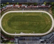  ?? ?? George McLaughlin’s aerial view of Shawfield