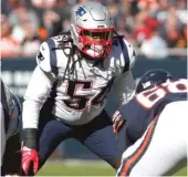  ?? JEFF HAYNES/AP ?? Linebacker Dont’a Hightower is concerned for the health of his fiancée and newborn.