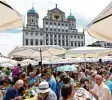  ?? Foto: Silvio Wyszengrad ?? Augsburg möchte das Friedensfe­st in die Liste des weltweiten Kulturerbe­s aufneh men lassen.