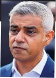  ??  ?? BEE FRIENDLY: But Sadiq Khan may be putting lives at risk