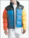  ?? NORTH FACE ?? Men’s 1996 Retro Nuptse Jacket, The North Face, $249:
The North Face is bringing back its puffy hip-length jacket from the 1990s, complete with a stowable hood, 700-fill goose down and the original shiny fabric.