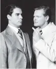  ?? THE ASSOCIATED PRESS; DAVID COOPER, STRATFORD FESTIVAL ?? Eric McCormack, left, and with Geraint Wyn Davies in a 1989 production of Henry V at the Stratford Festival.