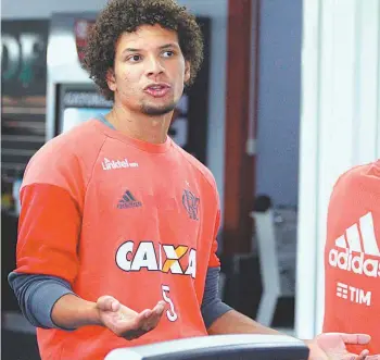  ?? GILVAN DE SOUZA / FLAMENGO ?? Arão disse que ainda nem olhou a tabela do Brasileiro e que só vê o Flamengo com 60 pontos