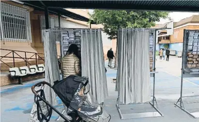  ?? Dani Duch ?? Colegio electoral en Madrid en las pasadas elecciones del 28-M