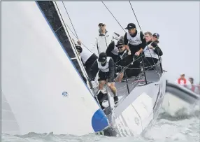  ?? Pictures: Andrew Matthews/PA Wire ?? MAKING WAVES The Duchess of Cambridge (right) takes part in the King’s Cup regatta at Cowes on the Isle of Wight. The royal couple went head-tohead in the regatta in support of their charitable causes