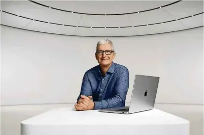  ?? ?? Tim Cook: Apple ima velike planove