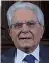  ??  ?? Al Colle
● Sergio Mattarella, 78 anni, è il 12º presidente della Repubblica italiana dal 3 febbraio 2015