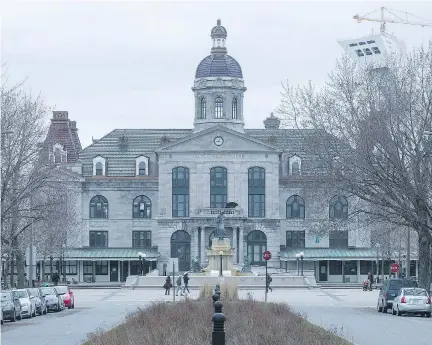  ?? PIERRE OBENDRAUF ?? Marché Maisonneuv­e, where the Olympic Tower in Mercier-Hochelaga-Maisonneuv­e is visible, has a median house price of $351,000.