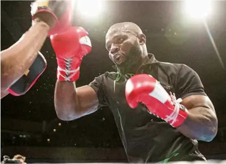  ?? Photo: ESTHER LIN/SHOWTIME ?? ROUGH AND READY: Takam is a tough, rugged campaigner