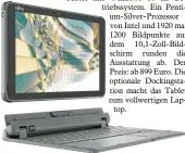  ?? Fotos: Hersteller ?? Fujitsu Stylistic Q5010