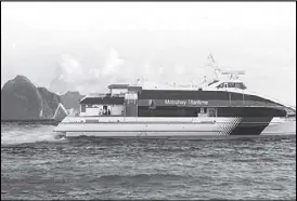  ??  ?? Lucio Tan’s new ferry service