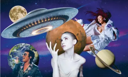  ??  ?? Space oddities ... (l-r) Demi Lovato, Grimes, Doja Cat.