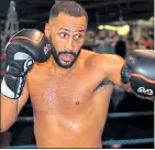  ??  ?? THE END IS NIGH: James DeGale