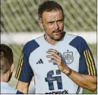  ?? FOTO: EFE ?? Luis Enrique
Técnico de la Roja