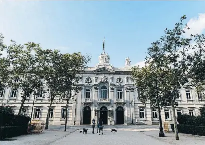  ?? DANI DUCH ?? La sede del Tribunal Supremo en Madrid