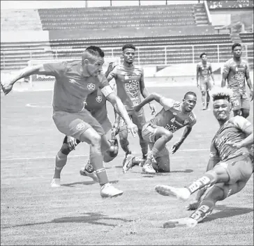  ?? Twitter aucas ?? •
El sábado, Aucas superó 1 por 0 a El Nacional, en el último cotejo amistoso que realizó.