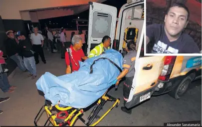  ?? Alexander Sanatamarí­a ?? Los heridos fueron llevados al hospital San Miguel Arcángel de San Miguelito.