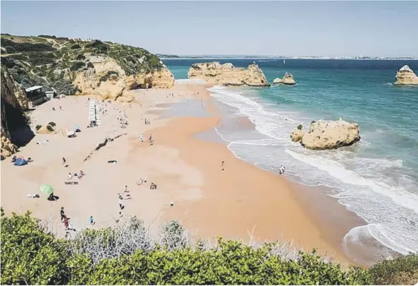  ??  ?? Portugal is one of the countries on the green list offering sun, sea and sand (photo: Getty Images)