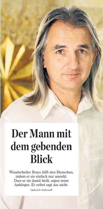 Der Mann mit dem gebenden Blick - PressReader