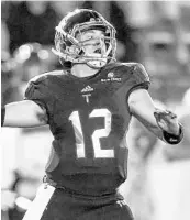  ?? ASSOCIATED PRESS ?? Troy QB Brandon Silvers was 293-of-460 passing for 3,189 yards, 23 touchdowns and 12 intercepti­ons last season.