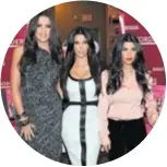  ??  ?? Kim, Khloe i Kourtney Kardashian prije osam godina došle su na ideju pokretanja kartice. Htjele su vlastiti financijsk­i proizvod pa su lansirale su ‘The Kardashian Card’.