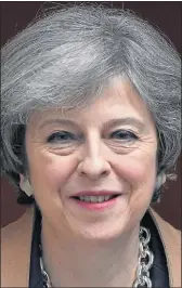  ??  ?? STORM: Mrs May is expected to speak