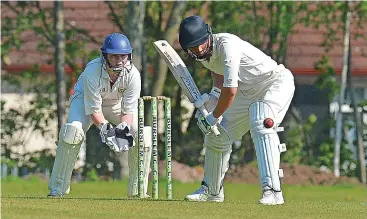  ?? ?? ALL ROUNDER: Khalid Hamidi hit 29 and took five wickets as Whitmore beat Sandyford at the weekend.