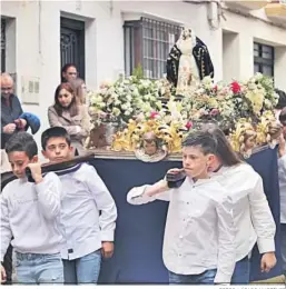  ?? FOTOS: LÁZARO MARTÍNEZ ?? La Virgen de los Dolores.