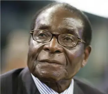  ?? ?? Former President Robert Mugabe