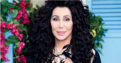  ?? AFP ?? La cantante Cher cumplirá 74 años el próximo 20 de mayo. La cantante siempre ha sido reconocida por su capacidad de transforma­rse a lo largo de su carrera.