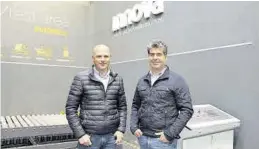  ?? ?? Sergio Llidó y Javi Núñez son los dos socios fundadores de Innova.