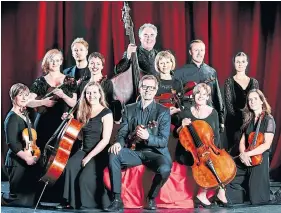  ??  ?? Scottish Ensemble will wow fans with a different concert style