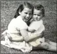 ??  ?? Close cousins: John Nash as a baby, with Gloria