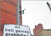  ?? AFP ?? ■
The banner outside Everton's Goodison Park says it all.
