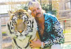  ?? Netflix ?? The documentar­y Tiger King, featuring the one and only Joe Exotic, captivated locked- down viewers early on in
the pandemic of 2020.