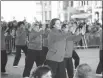  ?? PROVIDED TO CHINA DAILY ?? Tai chi performers celebrate the New Year in Brussels.