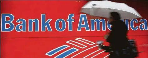  ??  ?? Mark Lennihan / Associated Press file Charlotte, N.C.-based Bank of America, with 111 branches in the Houston area, is third in local market share.