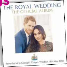  ??  ?? Prince Harry is marrying Meghan Markle at St. George’s Chapel in Windsor on May 19