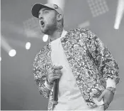  ?? ROLANDO OTERO/SUN SENTINEL FILE ?? Mac Miller performs at the Okeechobee Music and Arts Festival in 2016.