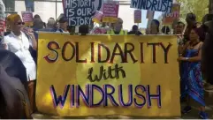  ?? (PA) ?? The Windrush scandal continues to unfold