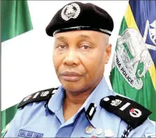  ??  ?? Acting IGP, Usman Baba