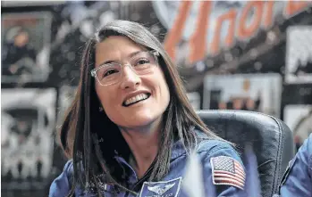  ?? /EFE ?? Astronauta Cristina Koch rompe récord.