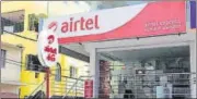  ?? MINT/FILE ?? Airtel said it has not made any gains due to IUC and has instead incurred a loss of ₹6,800 crore in the last five years