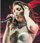  ?? THE ASSOCIATED PRESS ?? Lorde will be performing at the IHeartRadi­o Much Music Video Awards for the second time.