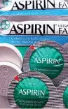  ?? ?? Aspirina es el producto más famoso de Bayer.