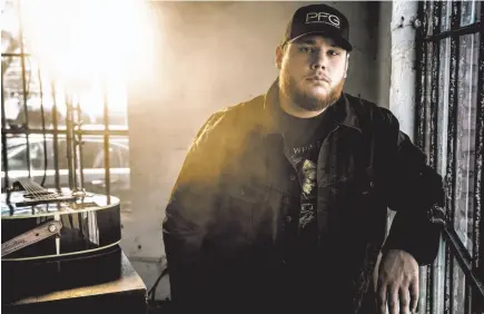  ?? CITIZEN NEWS SERVICE PHOTO ?? Luke Combs is up for a Grammy Award for best new artist.