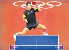  ??  ?? Timo Boll und die deutsche Mannschaft wollen sich heute den Traum von einer olympische­n Medaille erfüllen.