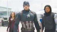  ?? Provided by Disney ?? THE WINNERS A scene from "Captain America: Civil War."