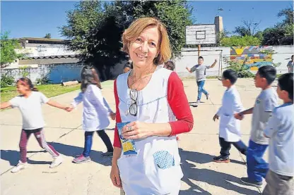  ?? (SERGIO CEJAS) ?? Mabel Casas. La maestra cree que hay problemas familiares que en la escuela detonan.